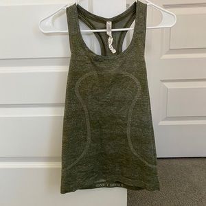 Lululemon Racerbaxk - Olive Green Size 6